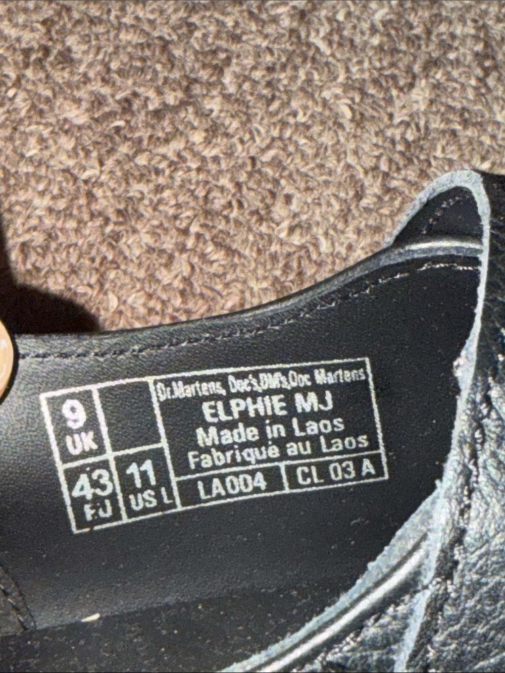Dr. Martens Elphie black Mary Jane’s - Picture 5 of 5
